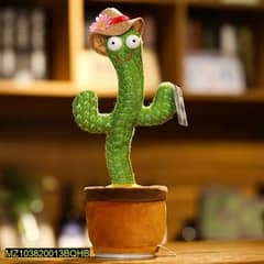 Cute Dancing and Talking Cactus Toy