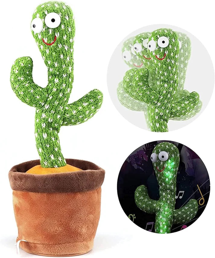 Cute Dancing and Talking Cactus Toy