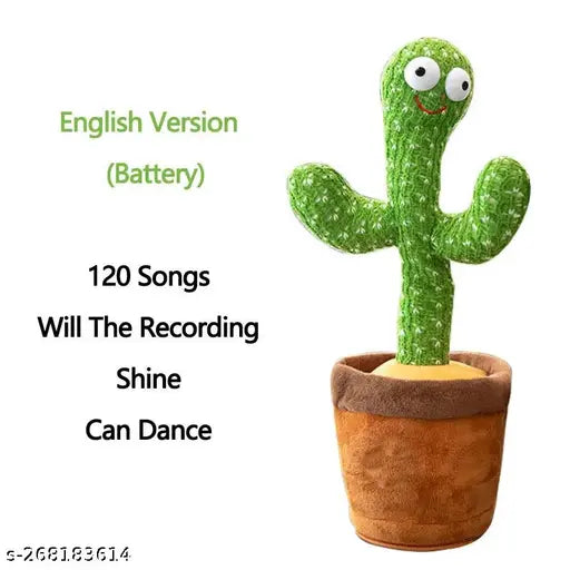 Cute Dancing and Talking Cactus Toy