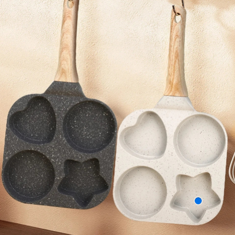 Breakfast Frying Pan with different shapes