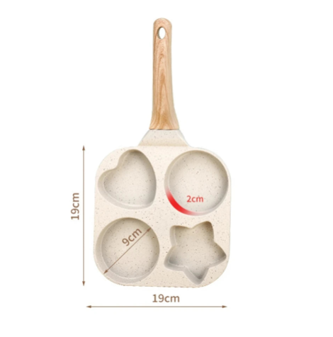 Breakfast Frying Pan with different shapes